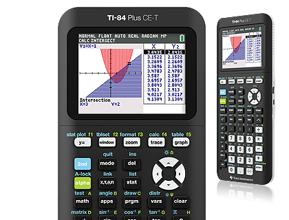 Donder Philadelphia Interpreteren Grafische rekenmachine TI 84 Plus CE-T | Texas Instruments Nederland