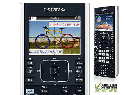 Renewed Frustration Free Package Texas Instruments Nspire CX CAS Graphing Calculator 