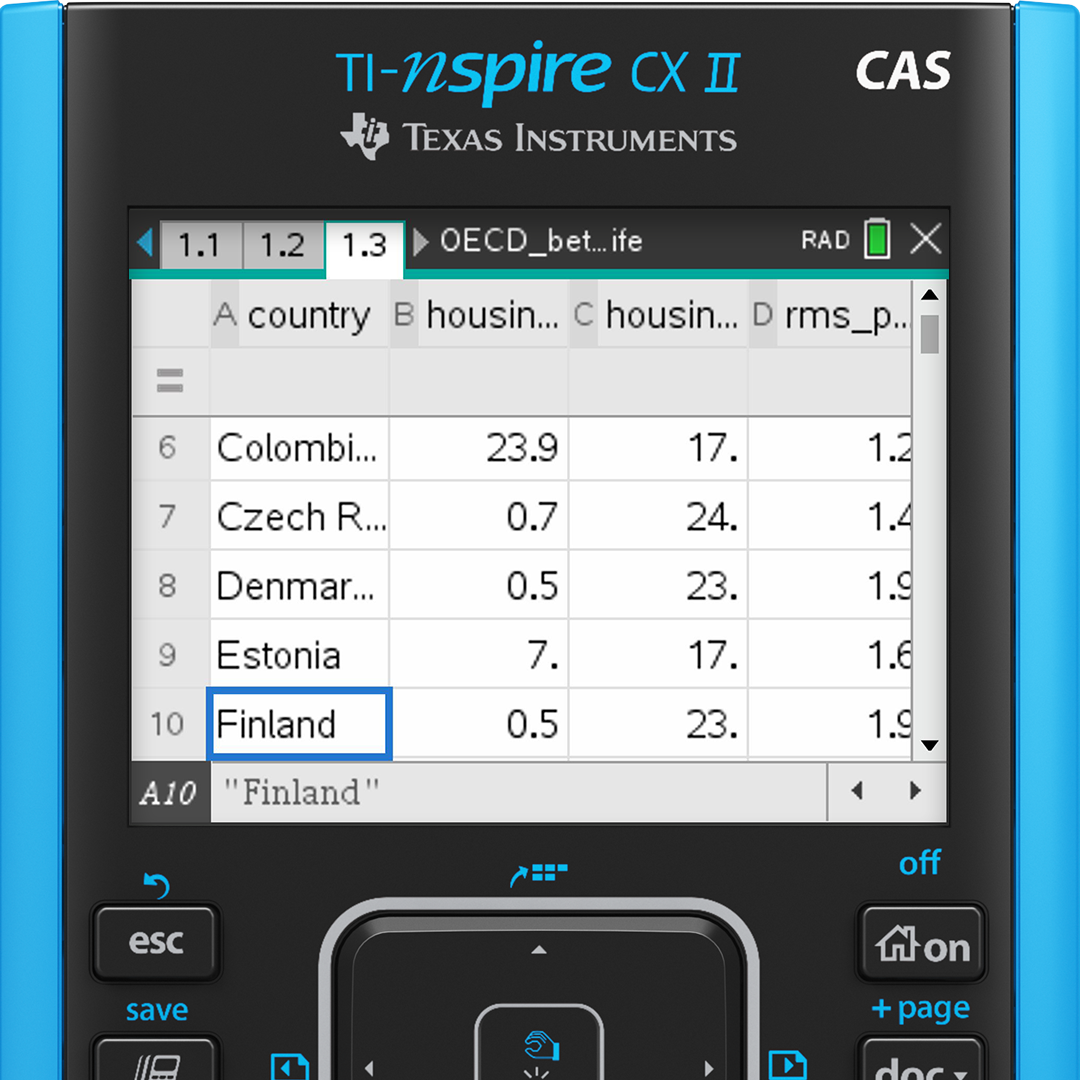 TI-Nspire™ CX CAS | Calculators | Texas Instruments