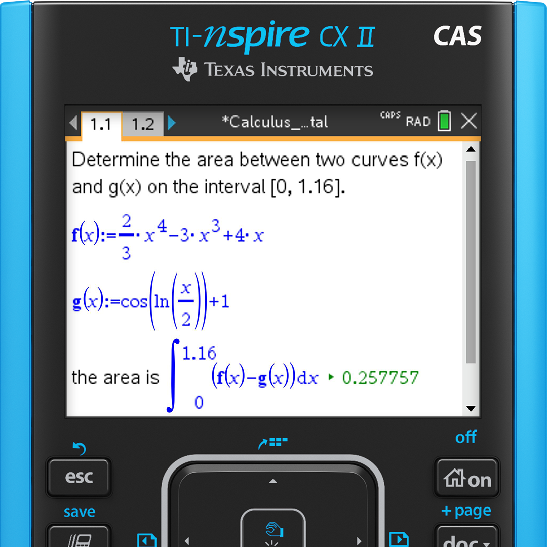 TI-Nspire™ CX CAS | Calculators | Texas Instruments