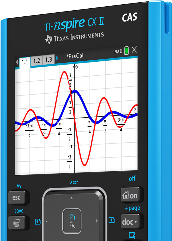 TI-Nspire CAS Graphing Calculator by Texas Instruments [並行] 並行輸入品 TI-Nspire™ CX II⁄CX II CAS | Calculators | Texas Instruments