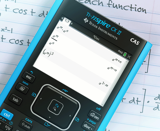 Cas Math TI-Nspire™ CX CAS | Calculators | Texas Instruments
