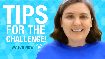 Tips for the challenge!