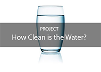 Glass filled with water