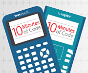 TI Codes Activites 10 minutes of code for Graphing calculators
