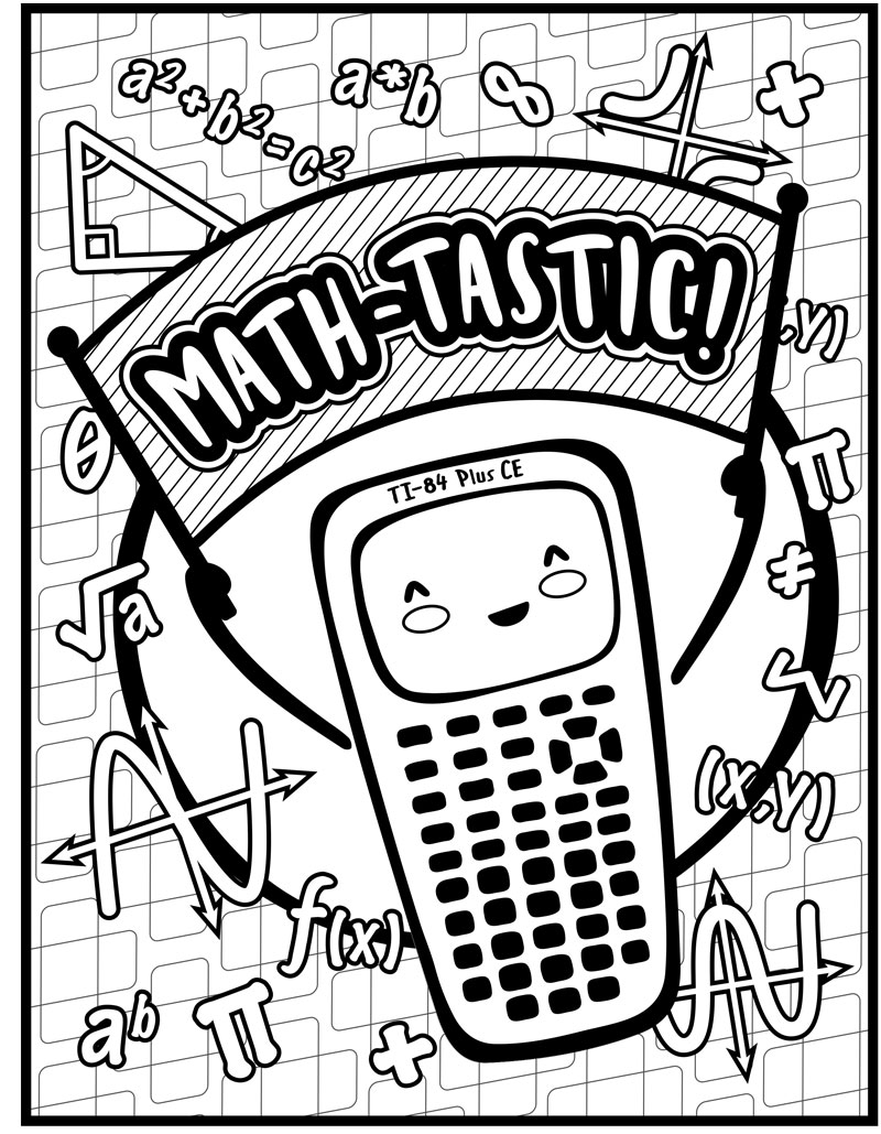 Ti Math Print Print your own coloring pages | Texas Instruments