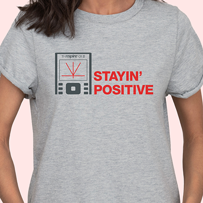 Make your own math t-shirts | Texas Instruments