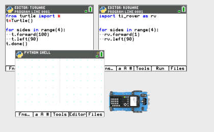 Turtle Module | TI-84 Plus CE Python | Texas Instruments