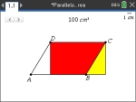 Year 7: Parallelogram Area image