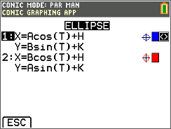 Ellipes Menu Menus et fonctions