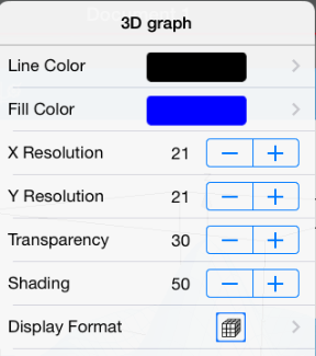Changing the Appearance of a 3D Graph