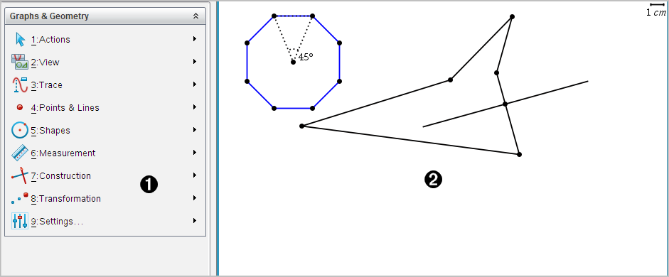 Aplicación de Geometría