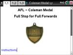 Coleman Medal Thumb