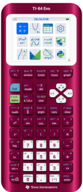 TI 84 Evo Pink Front Faster Lines