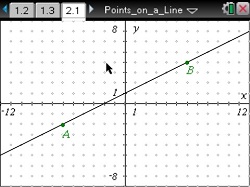 A1 U3 Points on a Line_sm