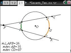 calculus made easy ti nspire tangent line